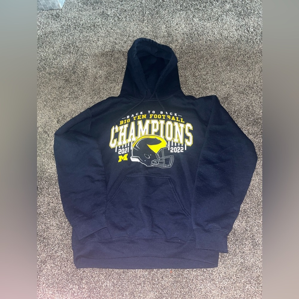 Michigan Football big ten champions hoodie